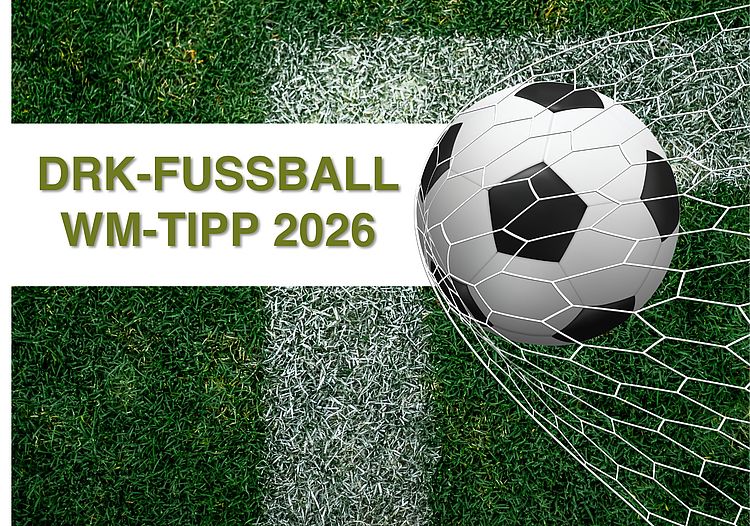 Bild von einem Fußball im Tor
