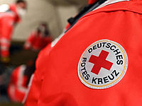 Jacke mit Aufnäher Deutsches Rotes Kreuz